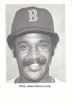 1979 Boston Red Sox Vendor Cards #NNO Jim Rice Front