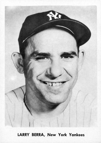 1958 Jay Publishing New York Yankees Set A #NNO Larry Berra Front