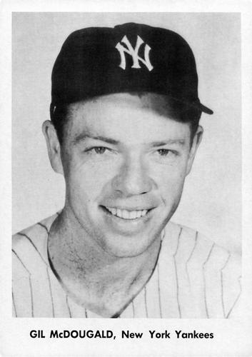 1958 Jay Publishing New York Yankees Set A #NNO Gil McDougald Front