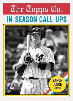 2017 Topps Throwback Thursday #98 Aaron Judge Front
