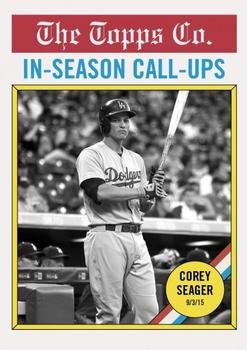2017 Topps Throwback Thursday #103 Corey Seager Front