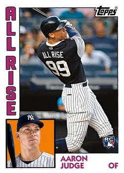 2017 Topps Throwback Thursday #111 Aaron Judge Front