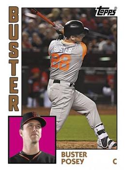 2017 Topps Throwback Thursday #113 Buster Posey Front
