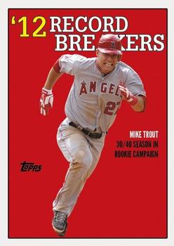 2017 Topps Throwback Thursday #131 Mike Trout Front