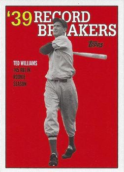 2017 Topps Throwback Thursday #133 Ted Williams Front