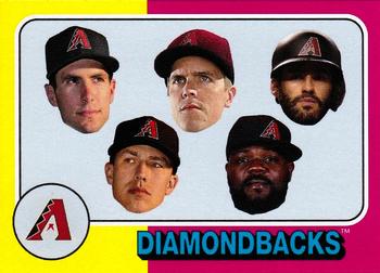 2017 Topps Throwback Thursday #141 Arizona Diamondbacks Front
