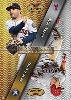 2017 Topps Throwback Thursday #174 Jose Altuve / Mike Trout Front