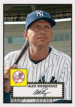 2017 Topps Throwback Thursday #10 Alex Rodriguez Front