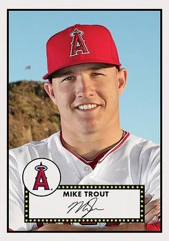 2017 Topps Throwback Thursday #11 Mike Trout Front