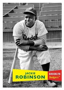 2017 Topps Throwback Thursday #18 Jackie Robinson Front