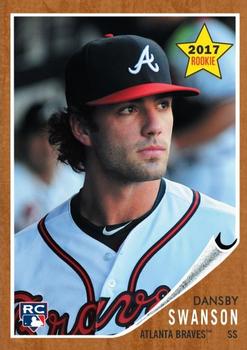 2017 Topps Throwback Thursday #24 Dansby Swanson Front
