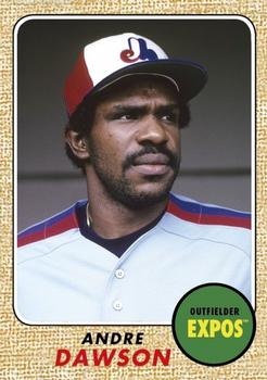 2017 Topps Throwback Thursday #30 Andre Dawson Front