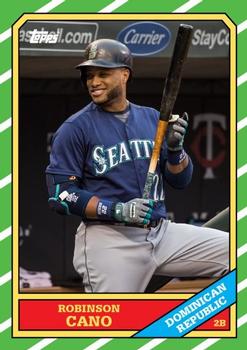 2017 Topps Throwback Thursday #42 Robinson Cano Front