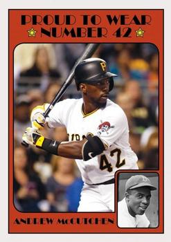 2017 Topps Throwback Thursday #49 Andrew McCutchen Front