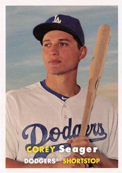 2017 Topps Throwback Thursday #44 Corey Seager Front