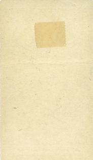 1922 W573 Strip Cards #NNO George Leverette Back