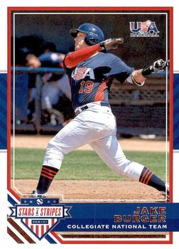 2017 Panini USA Baseball Stars & Stripes #7 Jake Burger Front