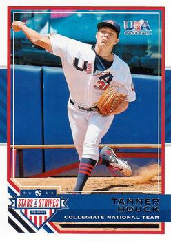 2017 Panini USA Baseball Stars & Stripes #15 Tanner Houck Front