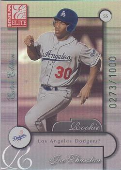 2001 Donruss Elite #242 Joe Thurston Front