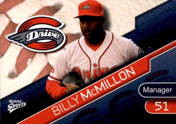 2010 MultiAd Greenville Drive #1 Billy McMillon Front