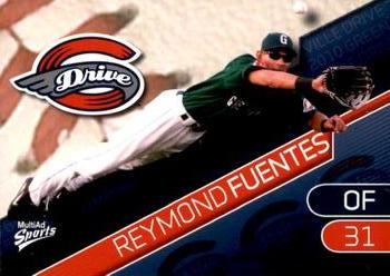 2010 MultiAd Greenville Drive #17 Reymond Fuentes Front