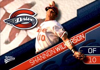 2010 MultiAd Greenville Drive #33 Shannon Wilkerson Front