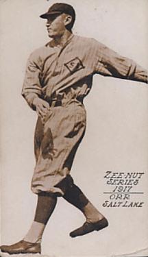 1917 Zee-Nut #NNO Billy Orr Front