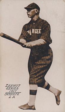 1917 Zee-Nut #NNO Joe Schultz Front