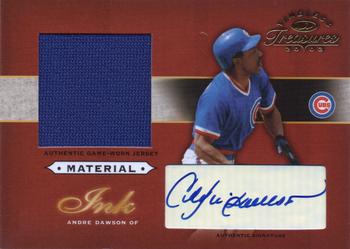 2003 Donruss Timeless Treasures - Material Ink #MI-5 Andre Dawson Front