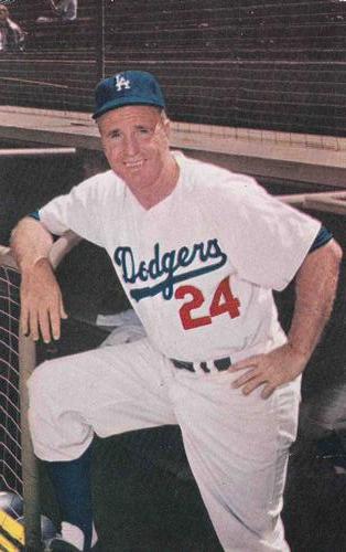 1960 Los Angeles Dodgers Postcards #NNO Walt Alston Front