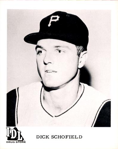 1963 I.D.L. Drug Store Pittsburgh Pirates #NNO Dick Schofield Front