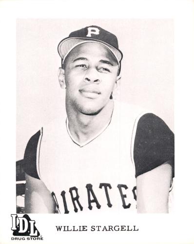 1963 I.D.L. Drug Store Pittsburgh Pirates #NNO Willie Stargell Front