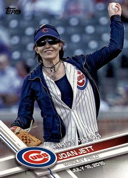 2017 Topps - First Pitch #FP-8 Joan Jett Front