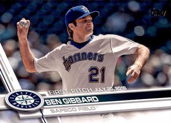 2017 Topps - First Pitch #FP-25 Ben Gibbard Front
