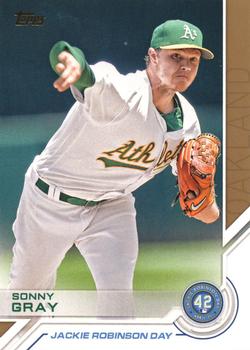 2017 Topps - Jackie Robinson Day #JRD-14 Sonny Gray Front