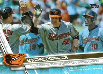 2017 Topps - Rainbow Foil #36 B'More Boppers Front