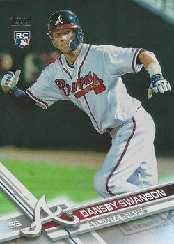 2017 Topps - Rainbow Foil #87 Dansby Swanson Front