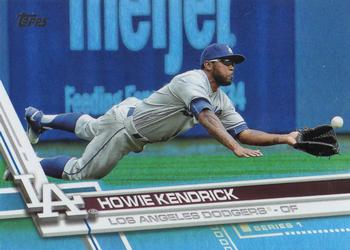 2017 Topps - Rainbow Foil #107 Howie Kendrick Front