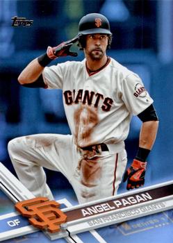 2017 Topps - Rainbow Foil #112 Angel Pagan Front