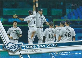 2017 Topps - Rainbow Foil #266 Tampa Bay Rays Front