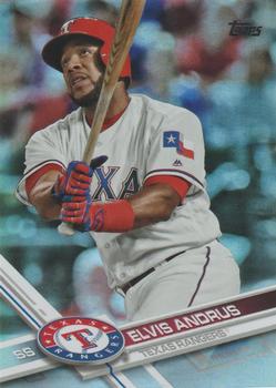 2017 Topps - Rainbow Foil #284 Elvis Andrus Front