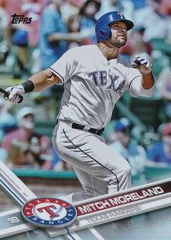 2017 Topps - Rainbow Foil #317 Mitch Moreland Front