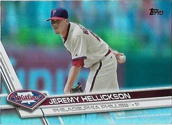 2017 Topps - Rainbow Foil #348 Jeremy Hellickson Front