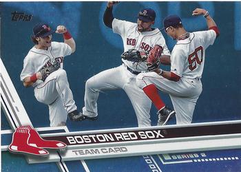 2017 Topps - Rainbow Foil #497 Boston Red Sox Front