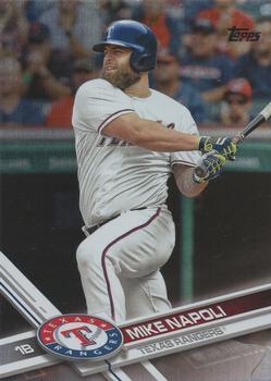 2017 Topps - Rainbow Foil #681 Mike Napoli Front