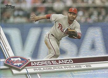 2017 Topps - Rainbow Foil #690 Andres Blanco Front