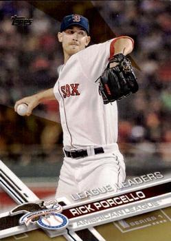 2017 Topps - Gold #28 Rick Porcello Front