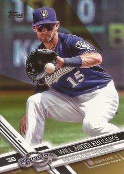 2017 Topps - Gold #46 Will Middlebrooks Front