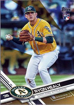 2017 Topps - Gold #53 Ryon Healy Front