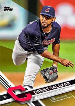 2017 Topps - Gold #56 Danny Salazar Front